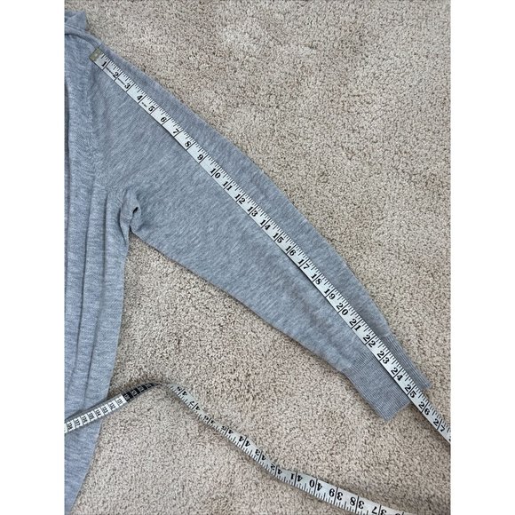 Ella Moss Womens Sweater XXL Gray Open Front  Cardigan Sweater Knit Soft - Picture 10 of 13